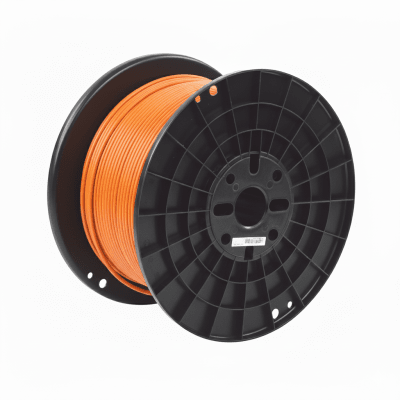 PANDUIT - Bobina de Cable UTP de 4 Pares, Vari-MaTriX HD, Cat6A, 23 AWG, CMR (Riser), Color Naranja, 305 Metros (1000 Pies)