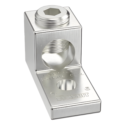PANDUIT - Terminal Mecánico de Aluminio / Cable 14 - 2/0 AWG / Orificio 1/4" / 600 V / 90 °C / UL-CSA