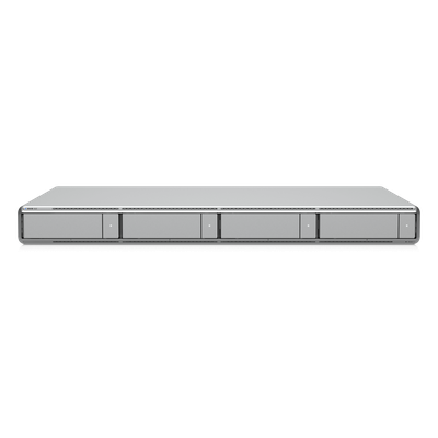 UBIQUITI - NVR Rack 1U / 4 Bahías Hot-Swap / 10G SFP+ y 2.5GbE / 30 Cámaras 4K / Edge-AI / HDMI Viewport