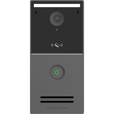 GRANDSTREAM - Videoportero IP Inteligente GDS3727 / Wi-Fi 6 de doble banda / 2K Ultra HD 4MP / IA ISP con Análisis de Comportamiento / 127° Campo de Visión / Múltiples Métodos de Apertura (PIN, IC/ID, NFC, BLE, QR) / IP66 IK07 (Pl&aacute