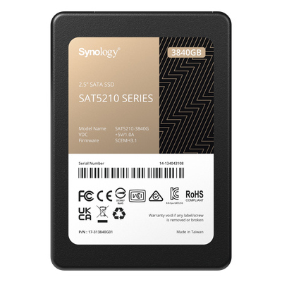 SYNOLOGY - 3840 GB SSD , diseñada para Synology NAS
