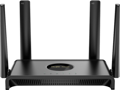 RUIJIE - Home Router Inalámbrico Wi-Fi 4 con un Slot para SIM Card 3G / 4G (Detección Automática), Ideal para Zonas Remotas, Rurales o Instalaciones de alarmas / Control de Acceso