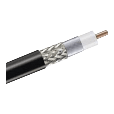 LINKEDPRO - Cable Coaxial / 50 Ω / Conductor Sólido de Aluminio / 1 m (3.28 ft) / Alta Frecuencia