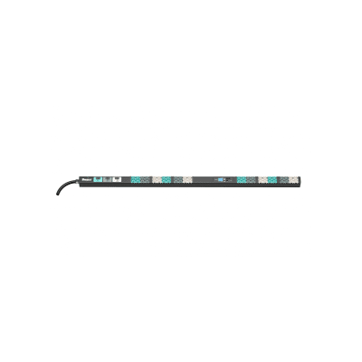 PANDUIT - PDU Inteligente Monitoreable EL2P para Distribución de Energía, Enchufe de Entrada NEMA L21-30P, Con 24 Salidas C13/C15 y 24 C19/C15/C19/C21, de Instalación Vertical, 208 Vca, 30 Amp
