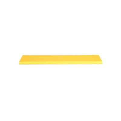 PANDUIT - Tapa Con Bisagra a Presión Para Canaleta FiberRunner™ FR6X4YL6, de PVC Rígido, Color Amarillo, 10 ft. de Largo