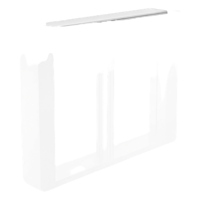 ACCESSPRO - Tapa Superior para Torniquete / Sin Perforaciones / Compatible Serie AP8000/AP8000HDE / Montaje Terminal Facial