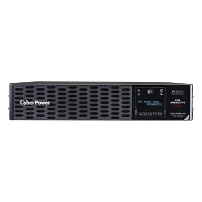 CYBERPOWER - UPS de Rack 2U / 3000 VA / 3000 W / Línea Interactiva / Onda Senoidal Pura / 9 Tomas NEMA / AVR