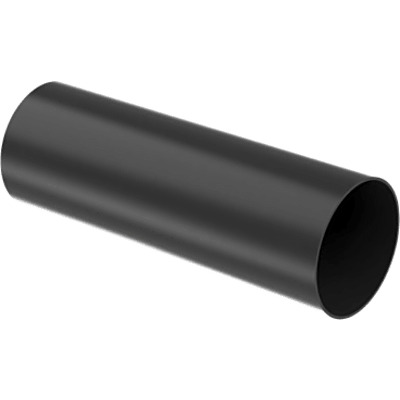 PANDUIT - Tubo termorretráctil / Pared delgada / 2 in diámetro / 4 ft (1.2 m) / Negro