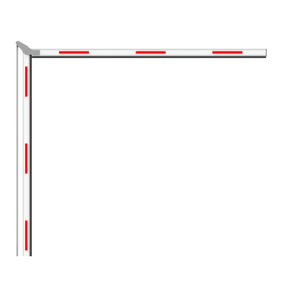 HIKVISION - Brazo Articulado 5 mts (2.5+2.5) para Barreras Hikvision Serie DSTMG520 / Requiere Enganche Articulado