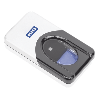 HID - Lector de Huella Dactilar USB / 512 ppp / Área de Captura 14.6 mm / Cifrado Automático / Windows Hello