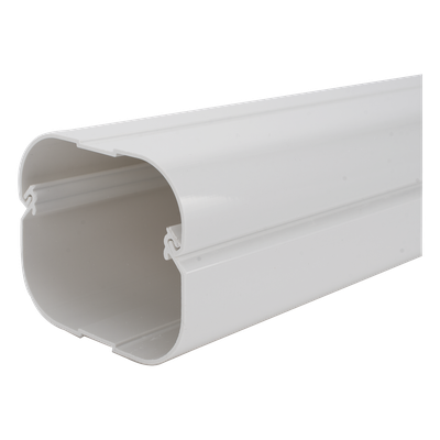 THORSMAN - Kit de Canaletas para Aire Acondicionado / 11 Piezas / PVC Rígido / Interior y Exterior / 1 m (3.28 ft) de Longitud / -20°C a 75°C
