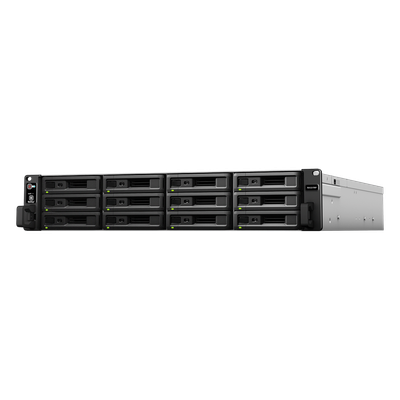 SYNOLOGY - Unidad de Expansión NAS / 12 Bahías de Disco / Fuentes de Alimentación Redundantes / Expansión de Volumen en Caliente / Rack 2U