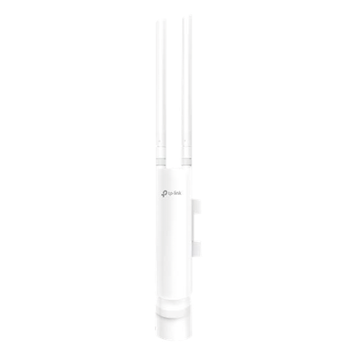 TP-LINK - Punto de Acceso Wi-Fi N300 / 2.4 GHz / Exterior IP65 / PoE Pasivo 24 V / Alcance Extendido / Gestión Stand-Alone o Centralizada