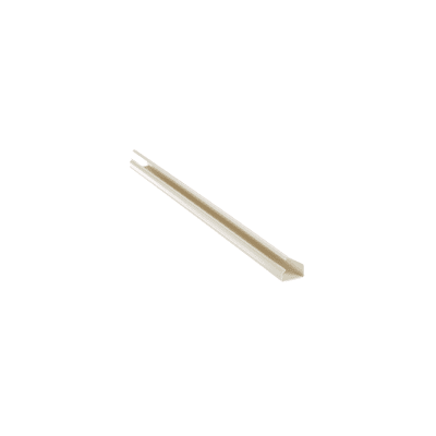 PANDUIT - Canaleta LD10 de PVC rígido, con cinta adhesiva para instalación sin herramientas, de 38.4 x 24 x 2438 mm, Color Blanco Mate