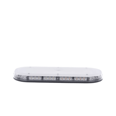 SIGNALPRO - Mini Barra de Luces LED / 42 LED 360° / Ámbar/Blanco / 15 Pulgadas / Multivoltaje 12-24 Vcd / SAE / ECE R65