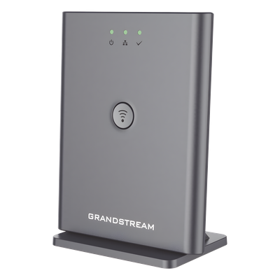 GRANDSTREAM - Estación Base VoIP DECT / Alcance Exterior 400 m (1312.3 ft) / 5 Teléfonos DECT / 10 Cuentas SIP / 5 Llamadas Simultáneas / PoE Integrado