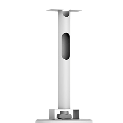 HIKVISION - Barra de Extensión para Cámara de Estacionamiento / L300-R35 / SPCC / Color Blanco Hikvision / Ajuste de Altura / Cableado Integrado
