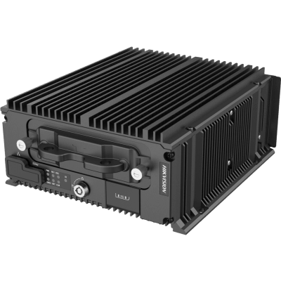 HIKVISION - NVR Móvil de 8 Canales de 2 Megapixel / 8 Puertos PoE / 2 Bahías de Disco Duro