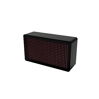 HIKVISION - Pantalla LED Exterior de Guía de Estacionamiento / 320x160 mm / Resolución 32x16 / Display 3 Dígitos y Flechas Direccionales / Colores Rojo, Verde, Amarillo / Multilenguaje / IP Configurable / 100-240 VAC / Protección IP65
