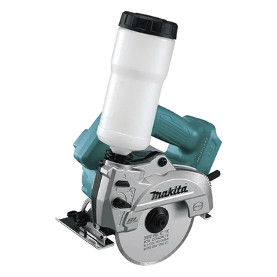 MAKITA - Cortadora de Vidrio y Mármol Inalámbrica / 5" (125 mm) / 8,500 RPM / 2.6 kg / Suministro de Agua Integrado