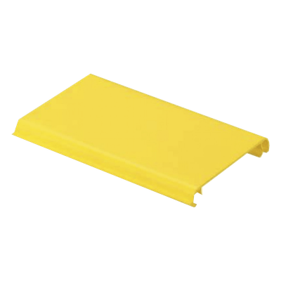 PANDUIT - Tapa con Bisagra para Canaleta / Sistema 4x4 / PVC Rígido 94V-0 / Apertura 30° a 90° / 3 m (10 ft) / Amarillo