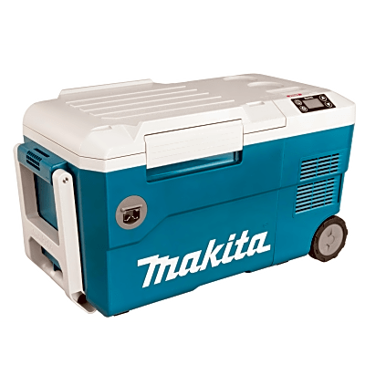 MAKITA - Hielera Térmica inalámbrica de 20L, Frio de 10° a -10°C, Caliente de 30 a 60°C,