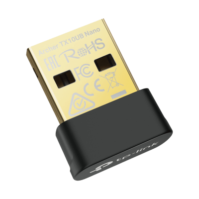 TP-LINK - Adaptador USB Nano Wi-Fi 6 / Dual Band 600 Mbps en 5 GHz / 287 Mbps en 2.4 GHz / Bluetooth 5.3 BLE / WPA3 / Driver Pre-Cargado / 802.11ax