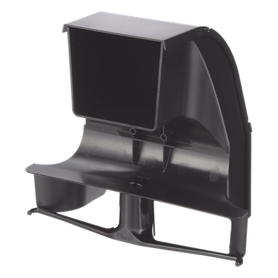 PANDUIT - Bajada para canaleta / Radio de curvatura 50.8 mm (2 in) / ABS resistente a impactos / Compatible 4x4, 6x4, 12x4, 24x4 / 153.9 mm (6.06 in) alto / 274.1 mm (10.79 in) largo / 306.6 mm (12.07 in) ancho / ROHS / Negro