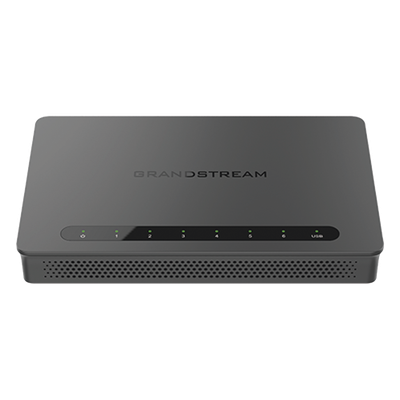 GRANDSTREAM - Router Gigabit VPN / Balanceador Multi-WAN / 30,000 sesiones NAT / 6 puertos 10/100/1000 Mbps / Administración Cloud