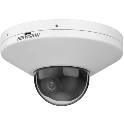 HIKVISION - [Hik AI] Mini Domo IP 4 Megapixel / Lente 2 mm / Ideal para Elevadores / Diseño Compacto / ColorVu / 2 Micrófonos Integrados / Interior / ACUSENSE / Captura Facial / PoE / WDR 130 dB / ONVIF / Micro SD