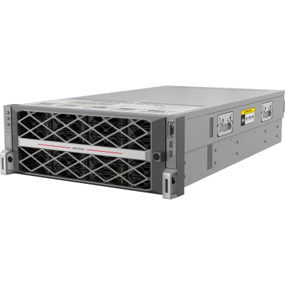 HIKVISION - Servidor de Almacenamiento de Video Hikvision DS-AT1000SI / 24 Bahías / 450 Canales 2Mbps / 15 HDDs 30TB Preinstalados / 4U Rack / VRAID 2.0 / 4 Interfaces 2.5G Ethernet / Redundancia de Fuente 550W