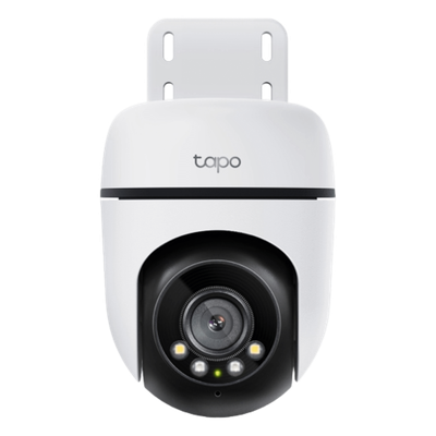 TP-LINK - Cámara PTZ IP / 2K 3 Megapixel / 360° Panorámica Horizontal / 130° Vertical / Visión Nocturna Color / IR 29.9 m (98 ft) / Wi-Fi 2.4 GHz / IP65