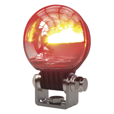 ECCO - Señalizador de Arco para Montacargas / Haz Rojo 180° / 12-80 VDC / 100 Lúmenes / 1.04 A