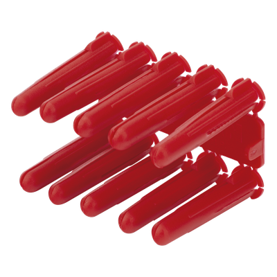 THORSMAN - Taquete de Anclaje / 1/4" / Doble Expansión Multidireccional / Carga 60 kg / HDPE Resistente / Paquete 100 Piezas