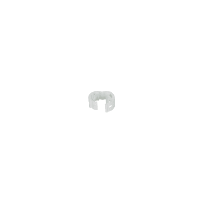 PANDUIT - Kit de 25 Clips de Identificación Para Patch Cords, Compatible con Diámetros de 4.7 a 7.8 mm (0.19 a 0.31 Pulgadas), Color Blanco