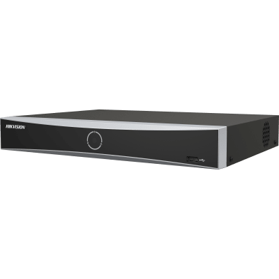 HIKVISION - [AcuSearch] NVR 12 Megapixel (4K) / 32 canales IP / AcuSense (Evita Falsas Alarmas) / Reconocimiento Facial / 2 Bahías de Disco Duro / HDMI en 4K / Sin Puertos PoE+