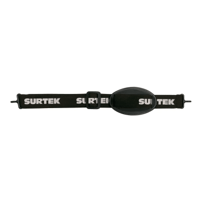 SURTEK - Barboquejo de Seguridad / Ganchos Universales / Banda Elástica Poliester / Ajuste con Hebillas de Polipropileno / Barbilla Flexible en Modelos Específicos / Libre de Metales / Lavable