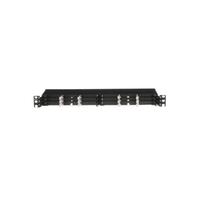 PANDUIT - Panel de Distribución de Fibra Óptica, Acepta 18 Cassettes HD Flex en 4 Espacios, Hasta 144 Fibras, 1 UR