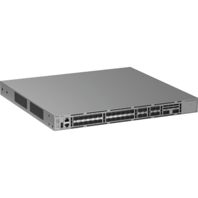 RUIJIE - Switch 10G / 24 Puertos SFP+ 1G/2.5G/10G / 8 Puertos SFP28 10G/25G / 2 Puertos QSFP+ 40G / Capacidad 1040 Gbps / Reenvío 773.76 Mpps / CPU Quad Core ARMv8 Cortex-A72 / 4 GB SDRAM / 64 Mbit Buffer / Línea Cybrey
