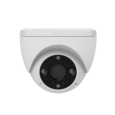 EZVIZ - Domo IP 3 Megapíxel (2K) / PoE / Sirena y Estrobo /Audio de Dos Vías / Detección Humana y Vehiculo / Notificación Push / Audios Personalizables / Ranura Para Memoria hasta 512GB / Uso en Exterior IP67