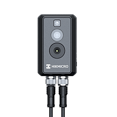 HIKVISION - Cámara Térmica Cubo IP / 256x192 / Rango dual -20°C a 550°C / Precisión ±2°C / Lente 3.6mm F1.0 / Punto, línea, área / PoE / IP67/Ideal para Sites o Lugares Pequeños