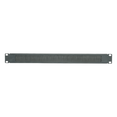 PANDUIT - Tapa Ciega para Rack / Tipo Cepillo de Nylon / 1 UR / 19 in / Gestión Térmica / Acero Negro