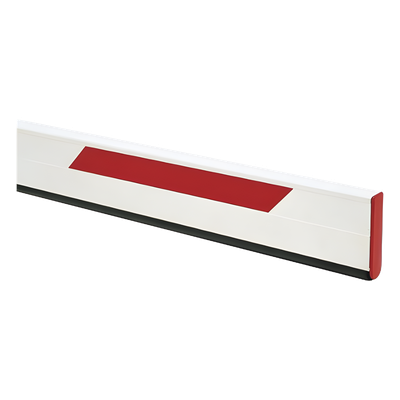 FAAC - Brazo Rectangular / Aluminio Extruido / 3.8 m (12.5 ft) / Cintas Reflectantes / Antiviento / 2,000,000 Ciclos