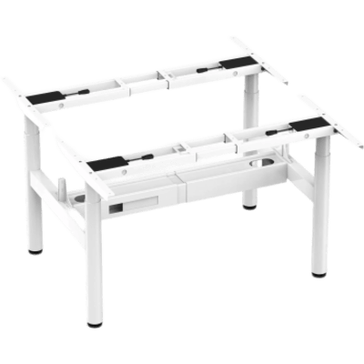 EPCOM INDUSTRIAL - Escritorio Ajustable Motorizado / Altura 700-1200 mm / Ancho 1010-1750 mm / Velocidad 30 mm/s / Carga 120 kg / Carrera 500 mm / Voltaje 100-240V