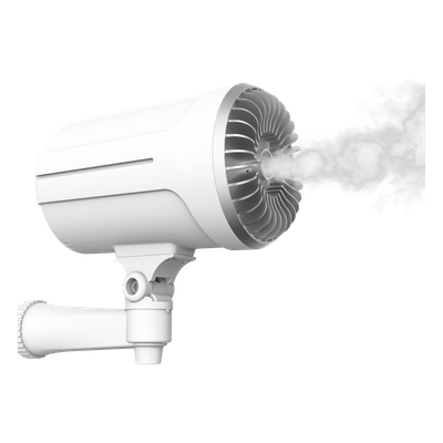 SFIRE - Generador de Niebla de Seguridad / Cobertura 150 m³ (5,297 ft³) en 10 s / Activación por Contacto Seco / 1 Disparo / Niebla Densa 45 min