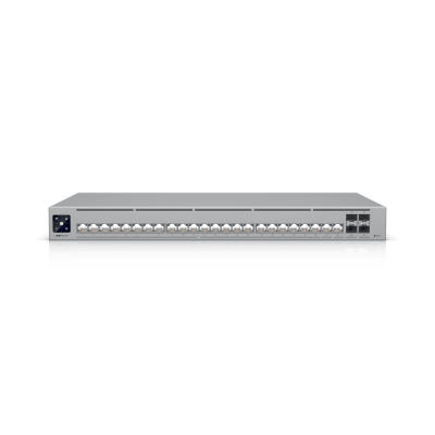 UBIQUITI - UniFi Switch Pro HD Capa 3, 24 puertos Etherlighting / (22) puertos 2.5 GbE, (2) puertos 10GbE, (4) puertos 10G SFP+
