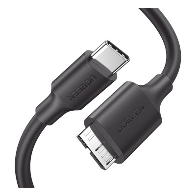 UGREEN - Cable USB-C 3.0 a Micro-B / 5 Gbps / 1 m / Carga Rápida / 10,000 Inserciones / Blindaje Múltiple