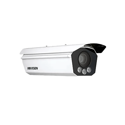 HIKVISION - Unidad de Captura Checkpoint ANPR 9 MP / Sensor 1" GMOS / Reconocimiento de Matrículas LPR / Detección de Infracciones Viales / H.265 / 3D DNR / IP67 IK10 / 30 m Luz Blanca / Compatibilidad Multi-País