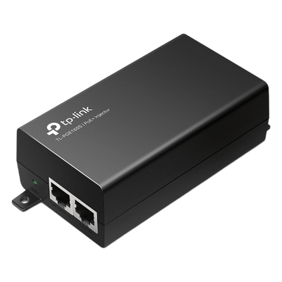 TP-LINK - Inyector PoE+ / 30W / Gigabit 802.3af/at / 2 Puertos 10/100/1000 Mbps / Alcance 100 m (328 ft) / Plug and Play