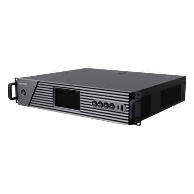 HIKVISION - Controlador de Video Wall / 6 Slots Hot-Swappable / 2U Rack / 16 Canales 4K UHD / Genlock Sync / 8 Videowalls / LCD Táctil 4.5"